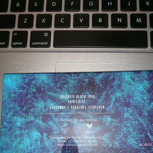 ALAMAR COSMETICS COLORETE BLUSH TRIO LIGHT/FAIR - Picture 2 of 5